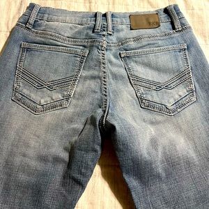 Mens BKE Buckle straight Jean